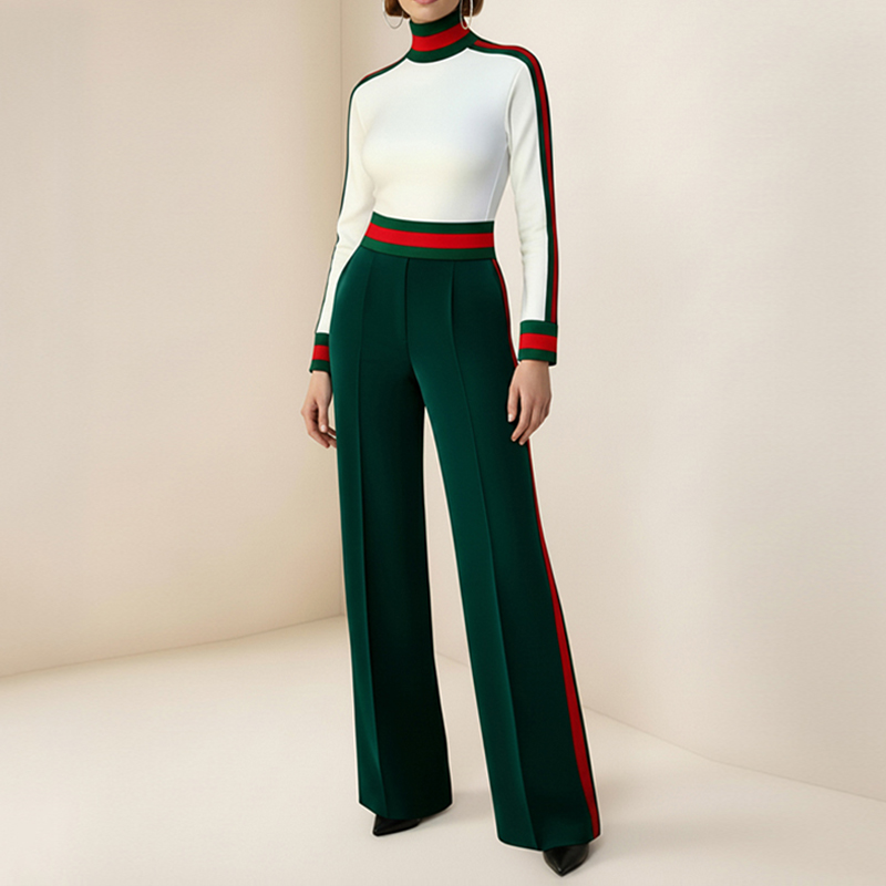 Women Formal Wear Set - Modigirl 2026 Damski Zestaw Dwuczęściowy Garnitury