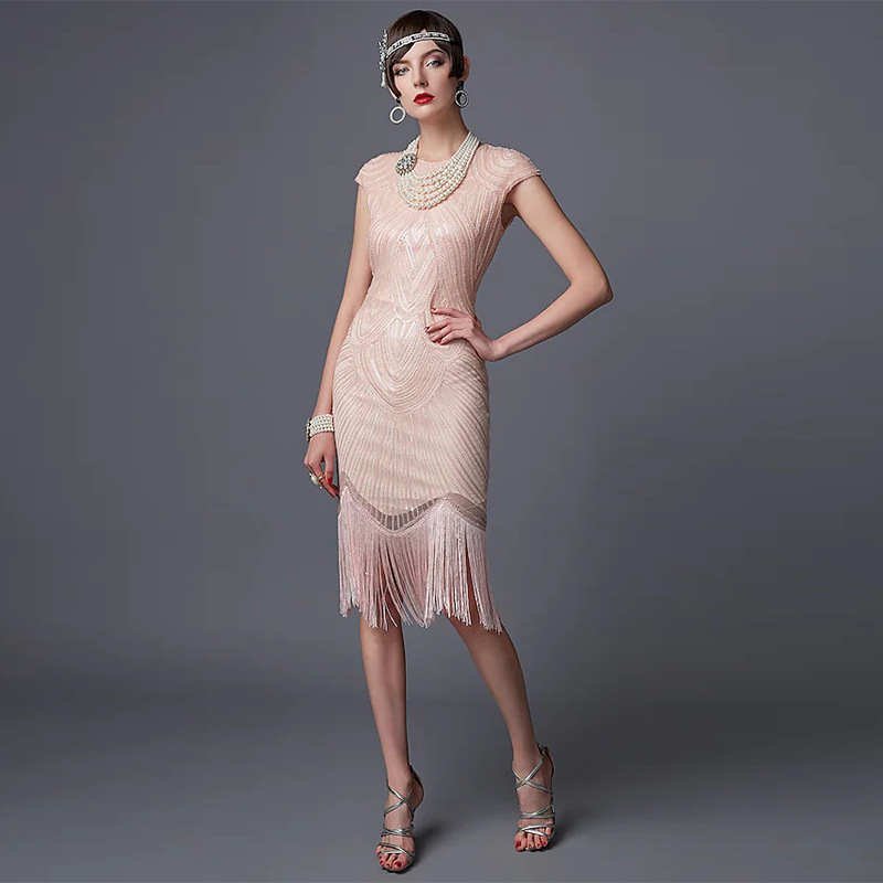 Vintage Women'S Formal Wear - Sukienka w stylu lat 20. Gatsby,