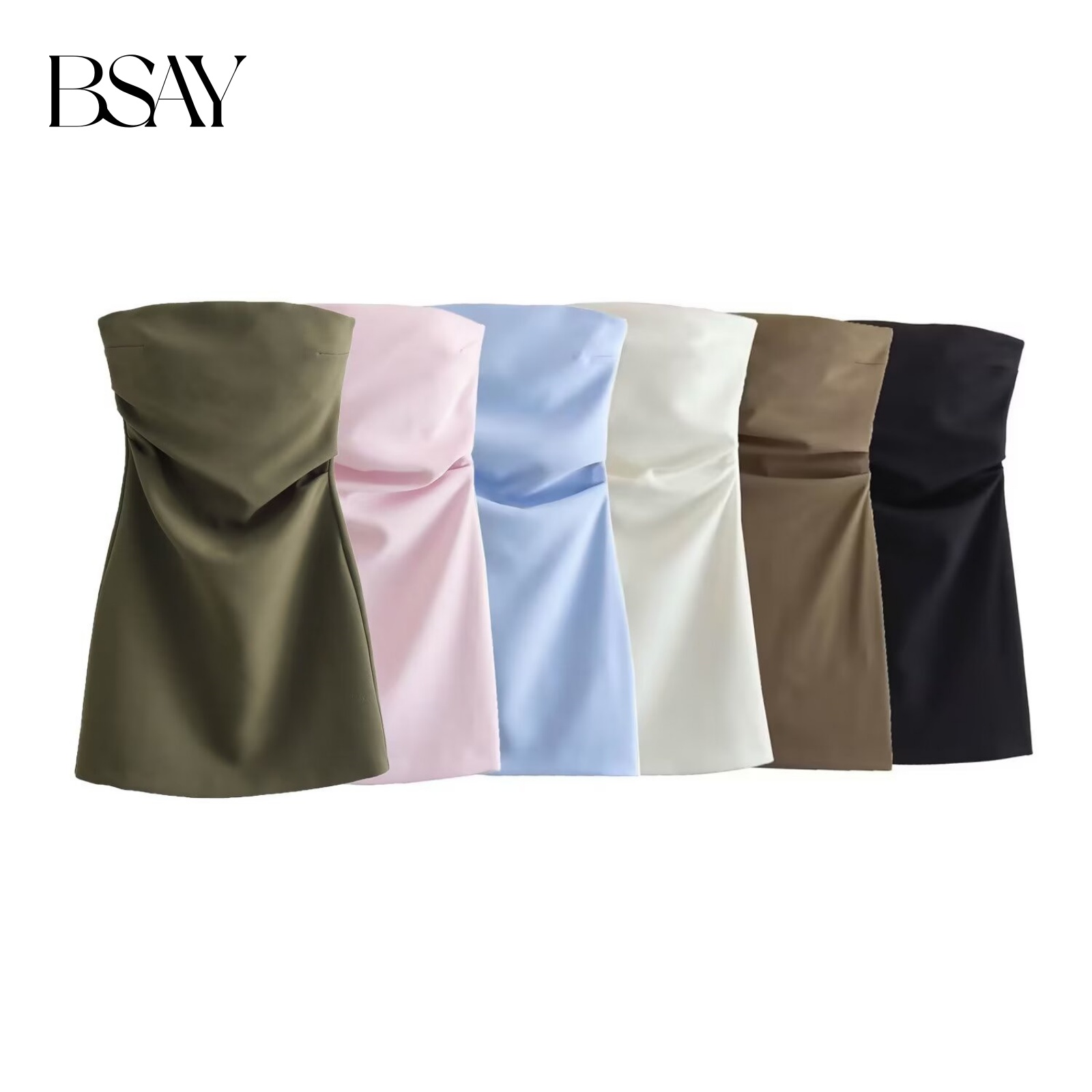 Women Formal Wear Zara - BSAY Damska Moda Seksowna Sukienka Mini