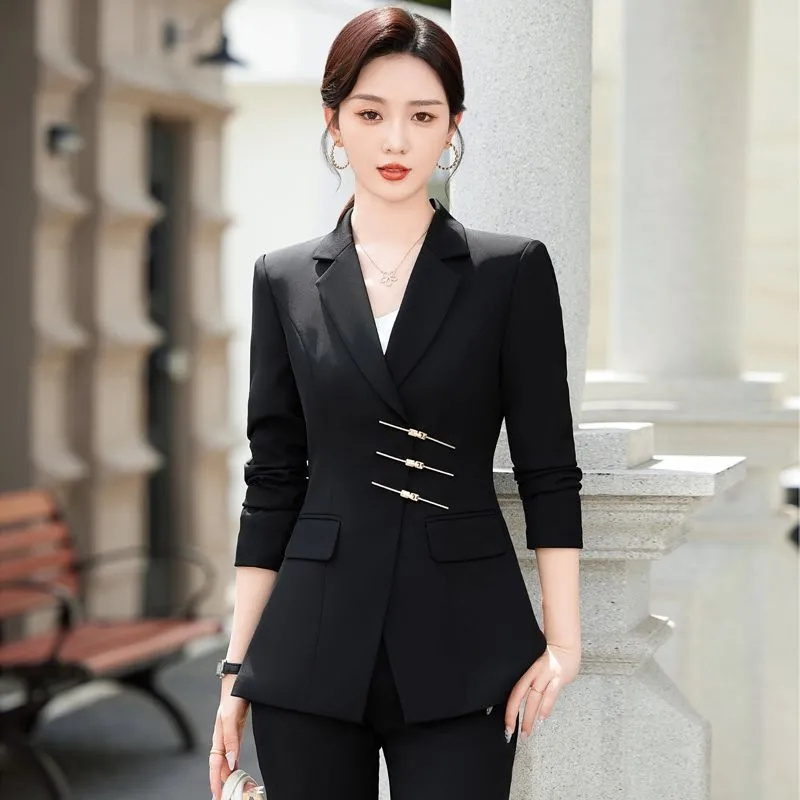 2025 Fashion White Red Black B – Women Formal Wear With Black Blazer recenzja i cena
