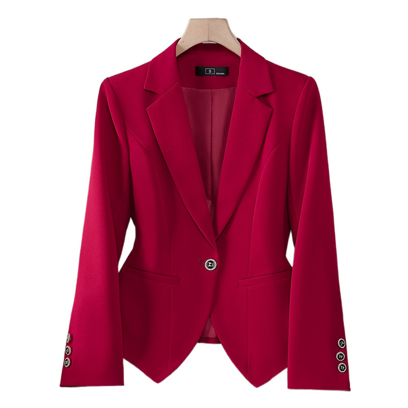 Nowa Modna Damska Elegancka Ma – Women Formal Wear With Black Blazer recenzja i cena