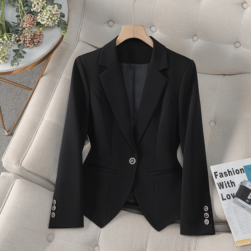 Nowa Modna Damska Elegancka Ma – Women Formal Wear With Black Blazer recenzja i cena