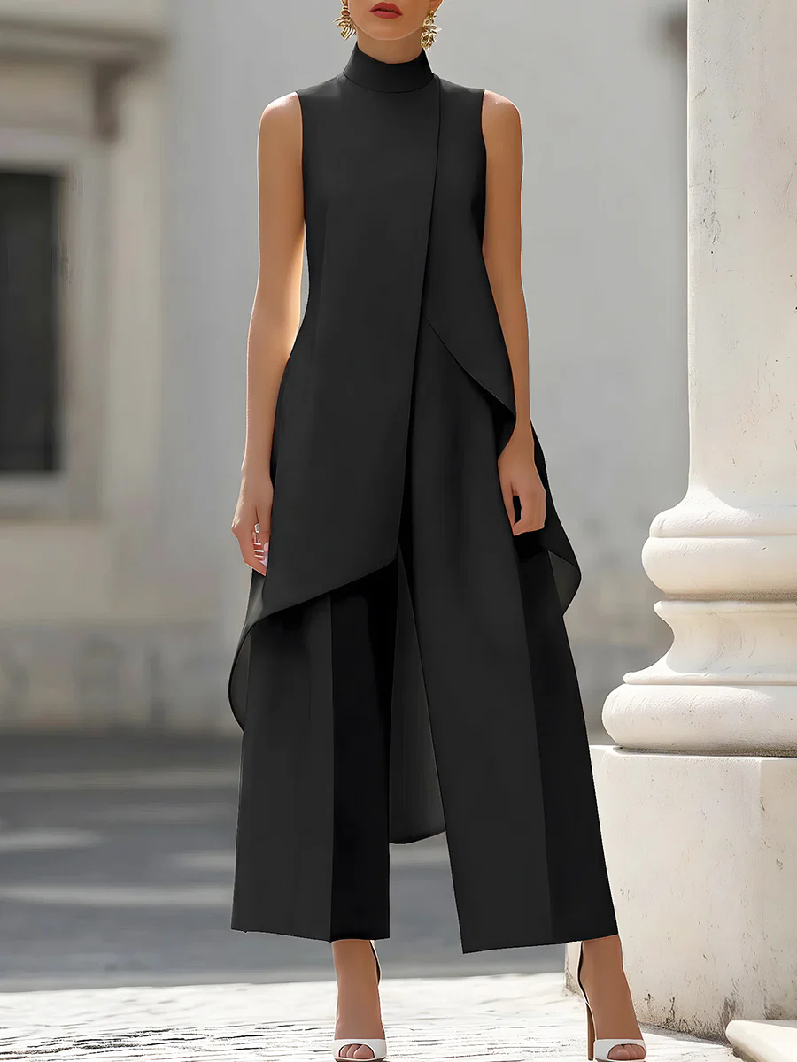 Kombinezon damski bez rękawów  – Women'S Office Formal Wear For Ladies recenzja i cena