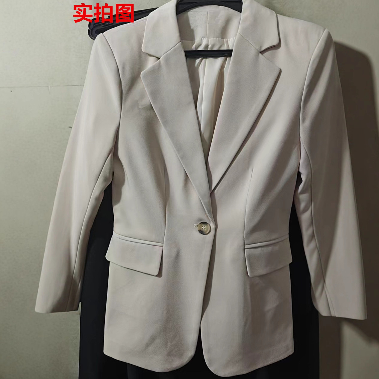 Żakiet damski do biura, maryna – Women Formal Wear With Black Blazer recenzja i cena