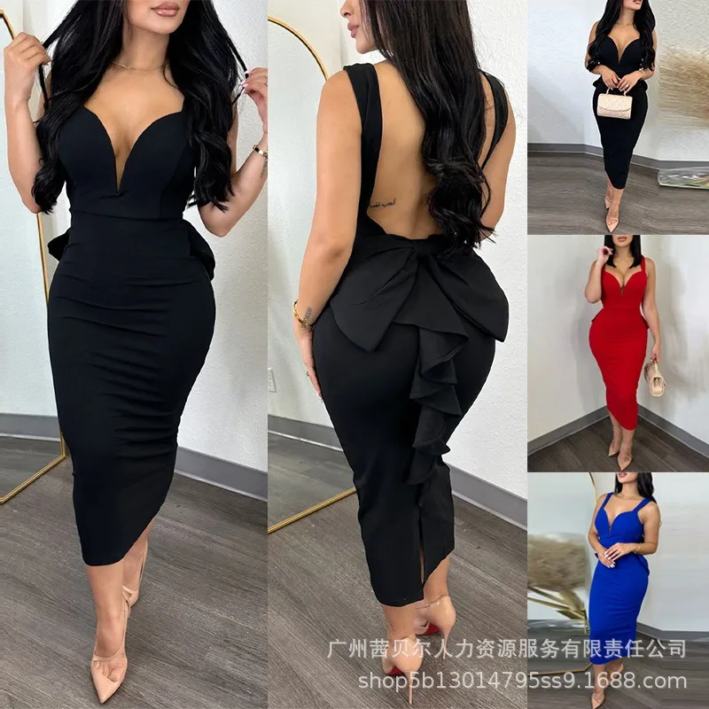 Nowa damska sukienka bez plecó – Women Formal Wear Zara recenzja i cena