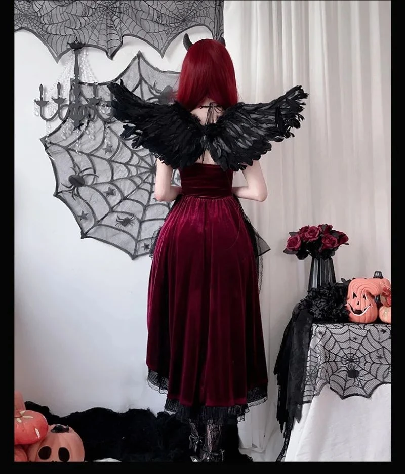 Sukienka w stylu Y2K, gotyckim – Vintage Women'S Formal Wear recenzja i cena