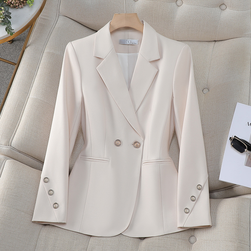 Damska dwurzędowa marynarka na – Women Formal Wear With Black Blazer recenzja i cena