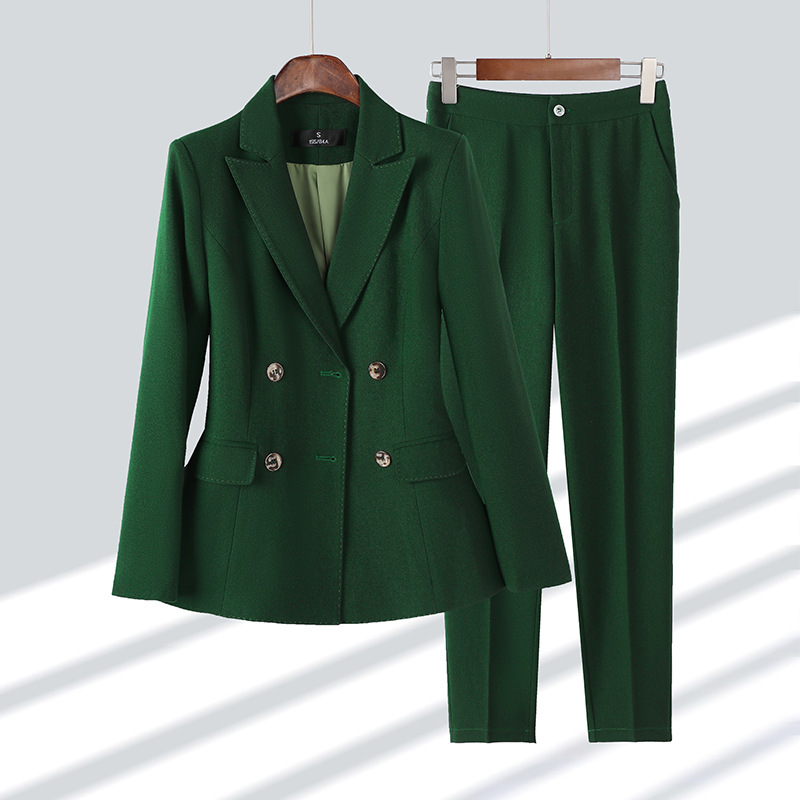 Damski garnitur biznesowy, ele – Women Formal Wear With Black Blazer recenzja i cena