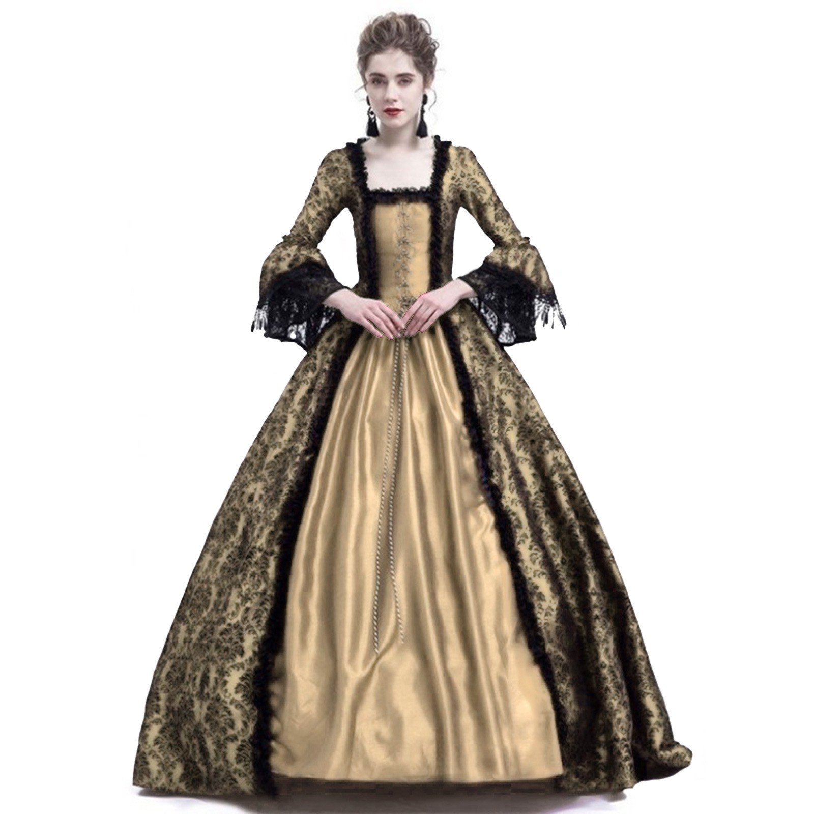 Kostium na Halloween dla kobie – Vintage Women'S Formal Wear recenzja i cena