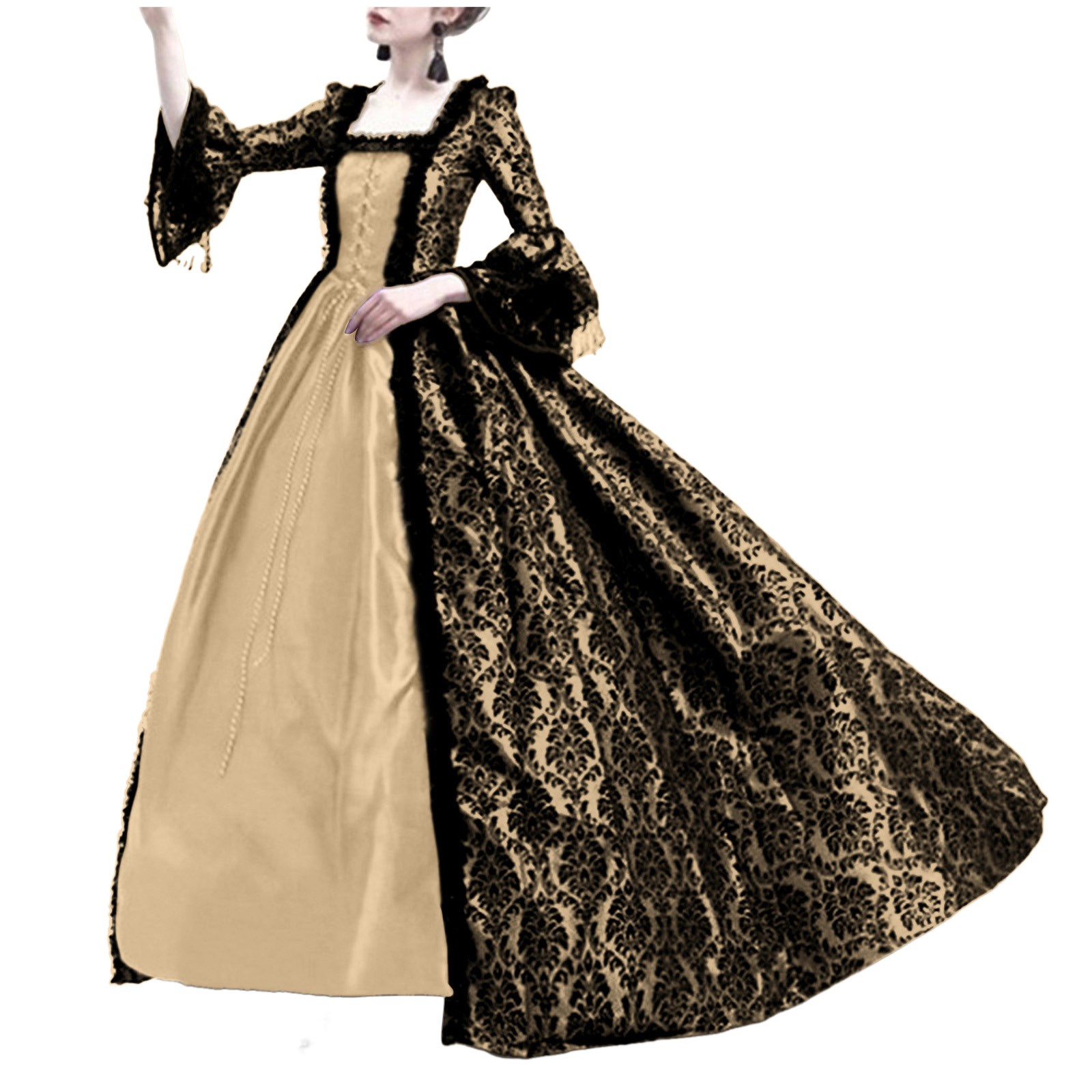 Kostium na Halloween dla kobie – Vintage Women'S Formal Wear recenzja i cena