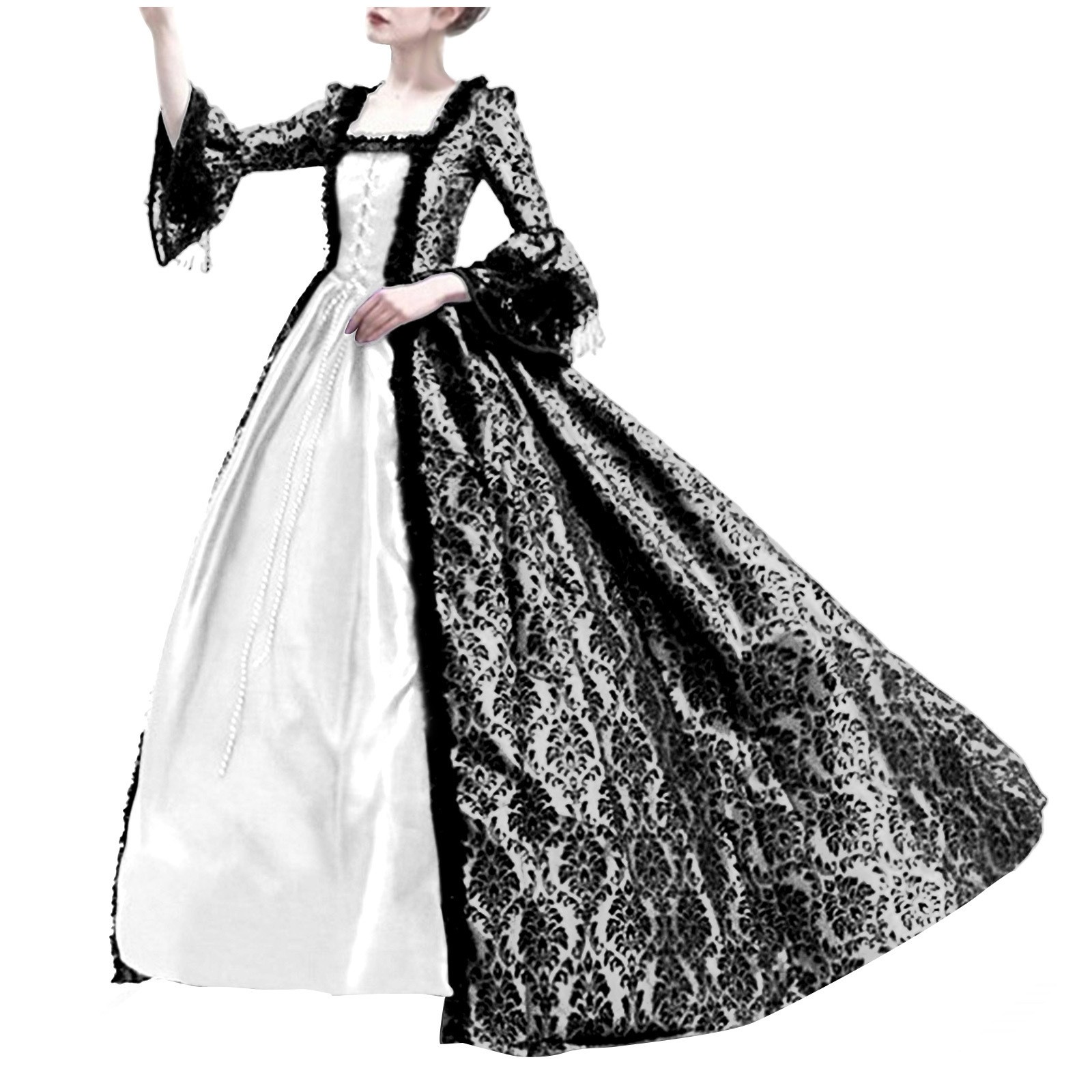 Kostium na Halloween dla kobie – Vintage Women'S Formal Wear recenzja i cena