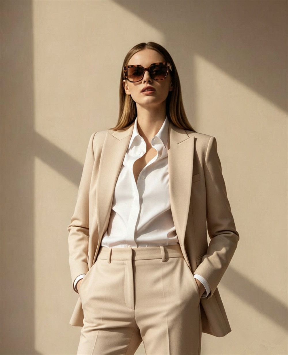 Damski pomarańczowy garnitur P – Women Formal Wear Tailor recenzja i cena